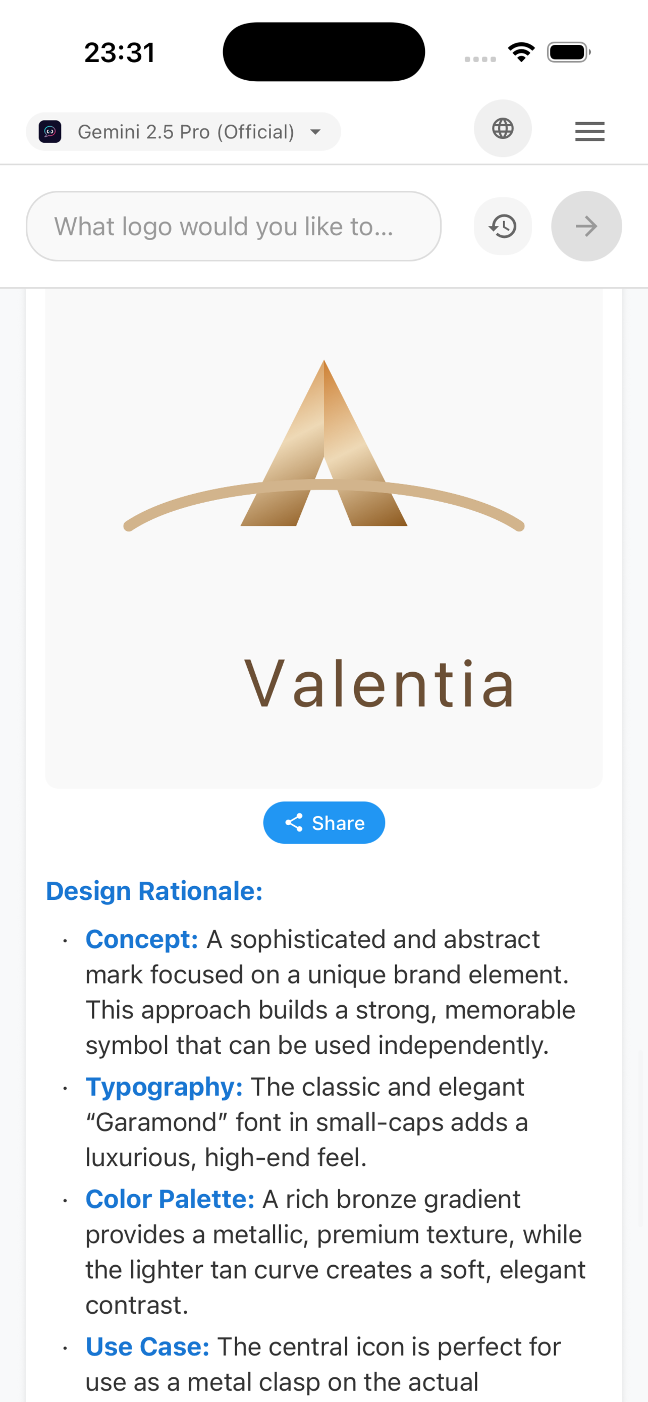 Professional Logo Result